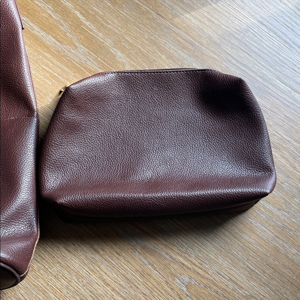 Anthropologie Leather Shoulder Bag in Dark Brown - Picture 2 of 4